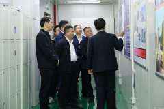 宜春市电子信息产业链招商小分队莅临呼和浩特代丰国际货运代理有限公司参观调研